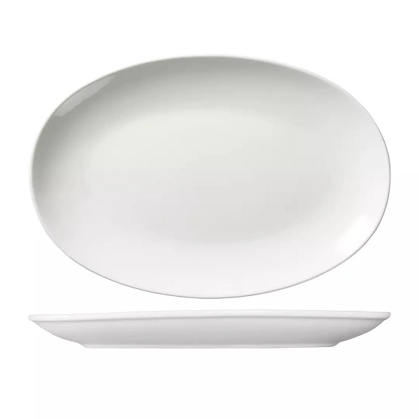 ARIANE OVAL COUPE PLATE VITAL 360mm x 250mm