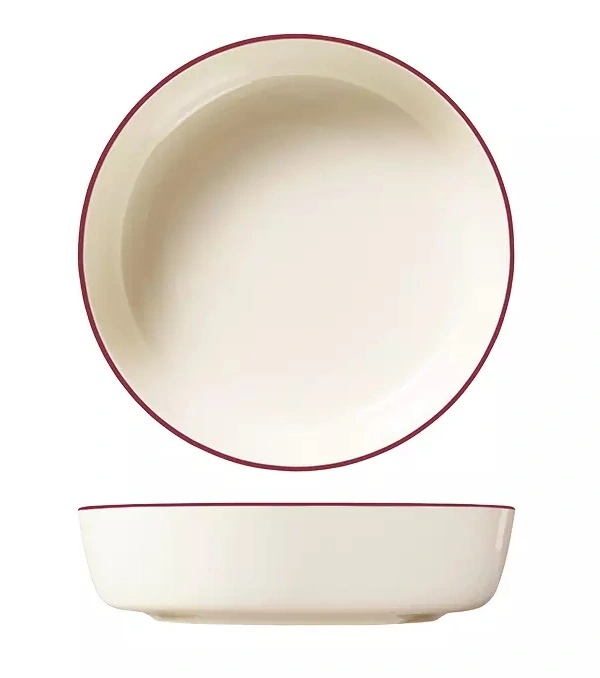 ID FINE ROUND COUPE SHARE BOWL MODEST MAROON 1.17 LTR