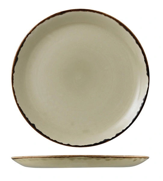 DUDSON HARVEST ROUND COUPE PLATE 288mm LINEN 