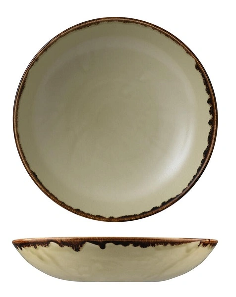 DUDSON HARVEST ROUND COUPE BOWL 248mm LINEN 