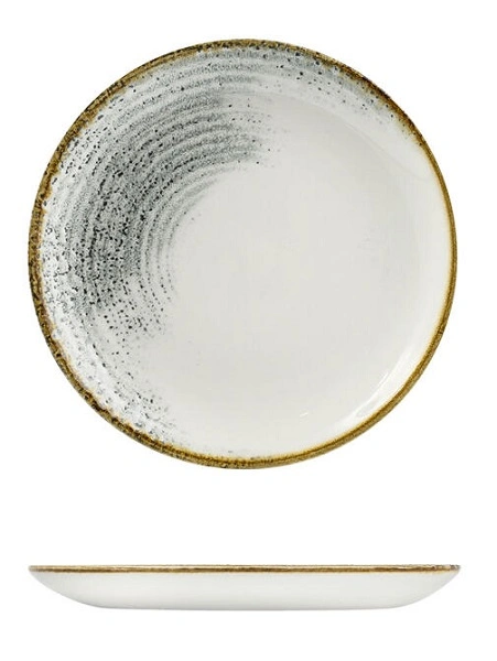 CHURCHILL HOMESPUN ACCENTS ROUND COUPE 217mmØ