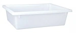 A PLUS 22 LTR STACKING NESTING CRATE, WHITE