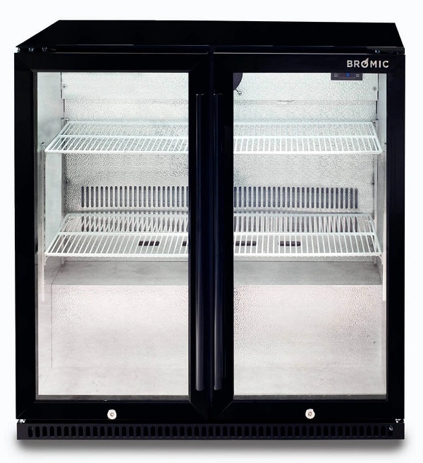 BROMIC BACK BAR  TWO DOOR DISPLAY FRIDGE 190LTR