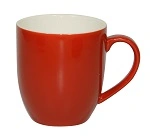 BREW MUG 380ml CHILLI / WHITE