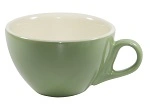 BREW CAPPUCCINO CUP 220ml SAGE / WHITE