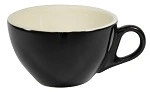 BREW CAPPUCCINO CUP 220ml ONYX / WHITE