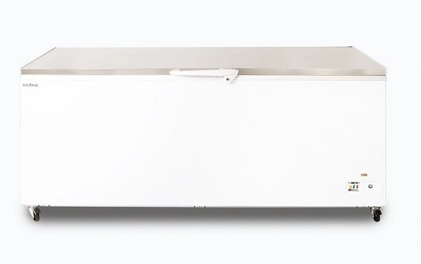 BROMIC S/ST FLAT TOP CHEST FREEZER 675 LITRE