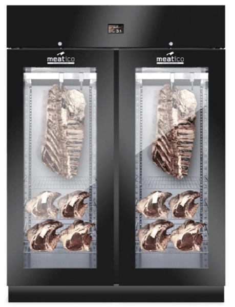 EVERLASTING DRY AGE MEAT CABINET TWO DOOR BLACK