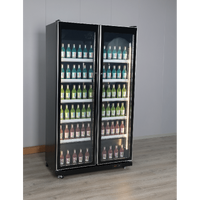 EXQUISITE 2 DOOR UPRIGHT DISPLAY FRIDGE 710 LITRE
