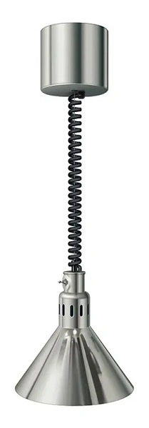 HATCO RETRACTABLE DECORATIVE HEAT LAMP IN BRIGHT 
