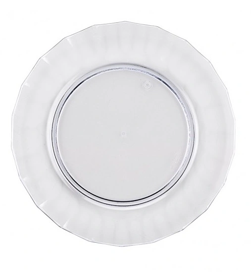 ALADDIN 165mm SIDE DISH ROUND SIDE PLATE CLEAR 80/CTN