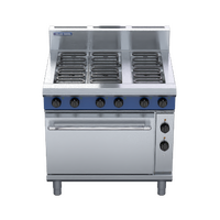 BLUE SEAL 6 ELEMENT TOP ELECTRIC RANGE STATIC OVEN
