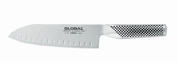 GLOBAL 18cm SANTOKU KNIFE WITH GRANTON EDGE