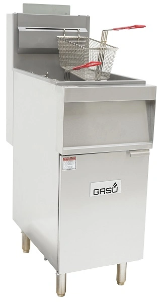 GASU SINGLE PAN GAS FRYER 20 LITRES 
