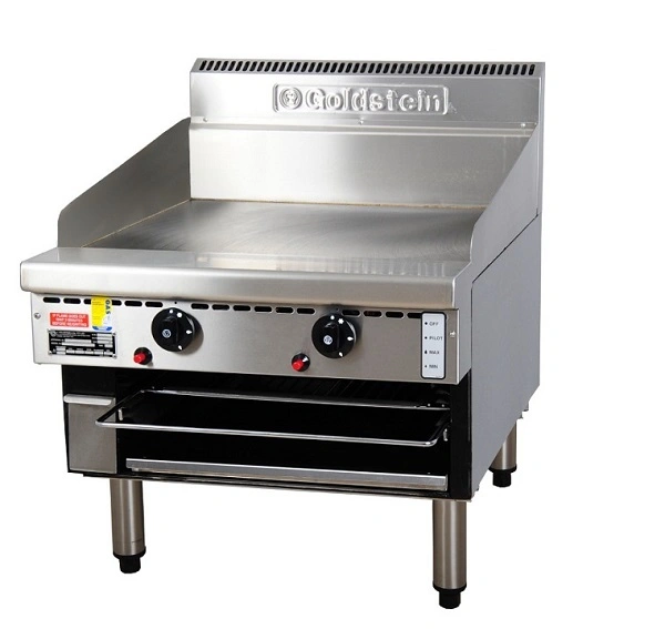GOLDSTEIN GAS GRIDDLE SALAMANDER 610mm