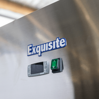 EXQUISITE UPRIGHT 2 SOLID DOOR 2/1 GN FREEZER 1497 LITRE