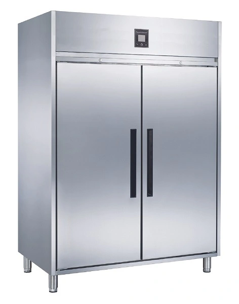 GLACIAN S/ST UPRIGHT 2 DOOR FRIDGE 1170 LITRE