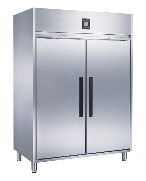 GLACIAN S/ST UPRIGHT 2 DOOR FREEZER 1170 LITRE