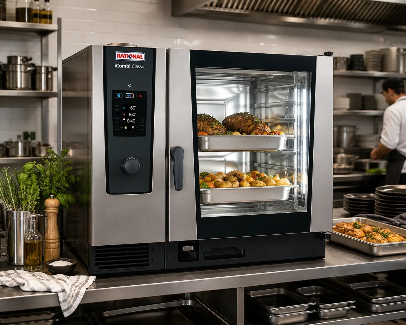 RATIONAL iCombi Classic 10 x 2/1 GN Electric Combi Oven ICC102