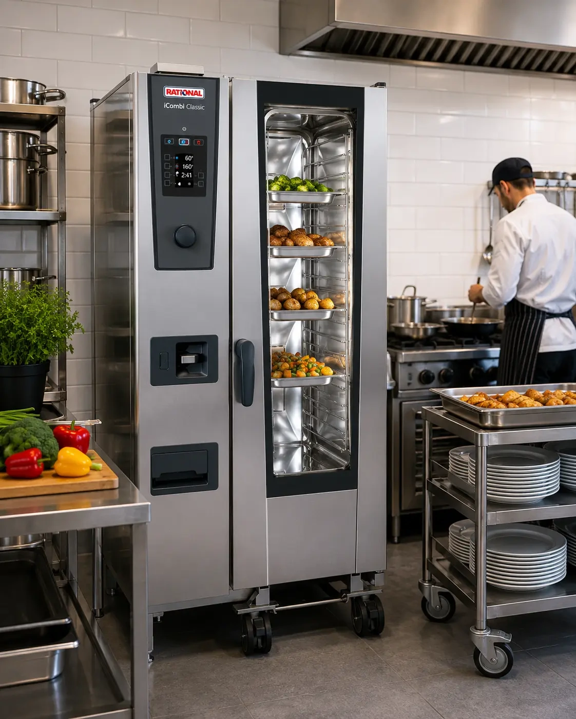 RATIONAL iCombi Classic 20 Tray Electric Combi Oven ICC201