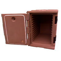 INSULATED FRONT LOADING STACKABLE FOOD CARRIER