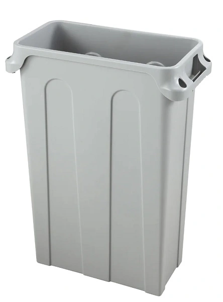 JIWINS VENTED CHANNEL BIN  GREY 76 LITRE POLYETHYLENE