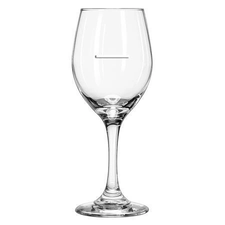 LIBBEY PERCEPTION WINE GLASS 325ml WPOUR LINE @150ml