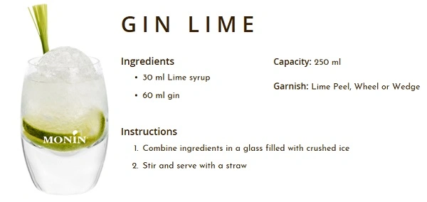 MONIN NON-ALCOHOLIC SYRUP, 700ml, LIME