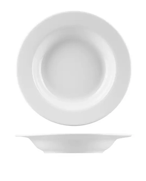 AFC MACQUARIE ROUND WIDE RIM SOUP PLATE 220mm