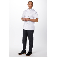 CHEF WORKS MACQUARIE S/S JACKET WHITE LGE