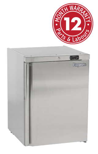 EXQUISITE UNDERBENCH SINGLE SOLID DOOR FRIDGE 140 LTR