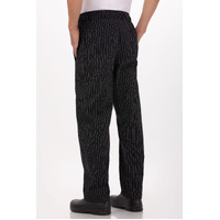 CHEF WORKS PIN STRIPE BAGGY PANTS XS