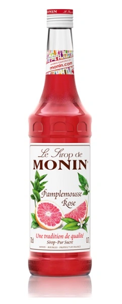 MONIN NON-ALCOHOLIC SYRUP, 700ml, PINK GRAPEFRUIT