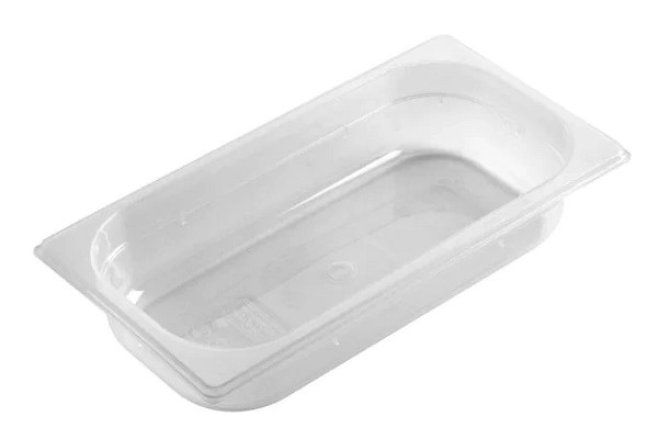 GASTRONORM PAN POLYPROPYLENE 1/3 SIZE 65mmD