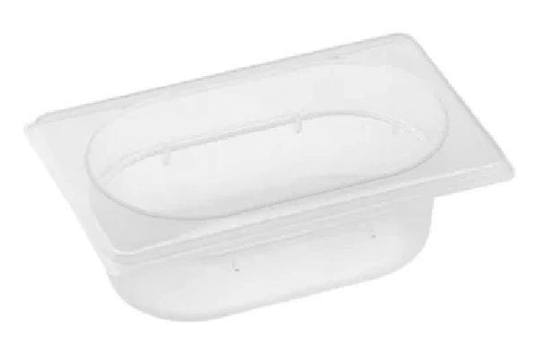 GASTRONORM PAN POLYPROPYLENE 1/9 SIZE 65mmD