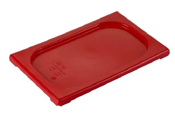 GASTRONORM LID POLYPROP GN 1/4 RED
