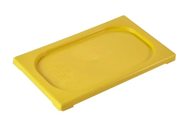 GASTRONORM LID POLYPROP GN 1/4 YELLOW