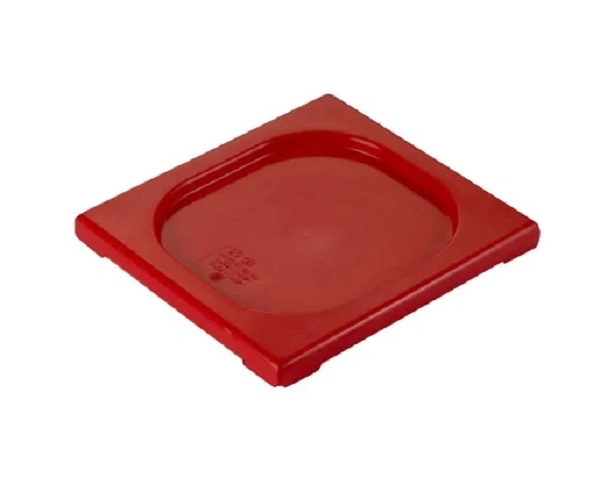 GASTRONORM LID POLYPROP GN 1/6 RED
