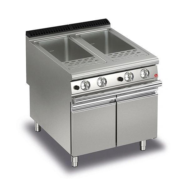 BARON QUEEN9 DOUBLE WELL GAS PASTA COOKER 2 x 40LTR