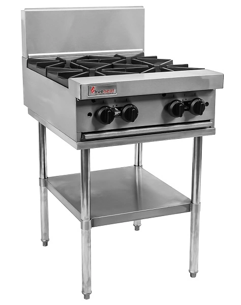 TRUEHEAT GAS 4 OPEN BURNER TOP