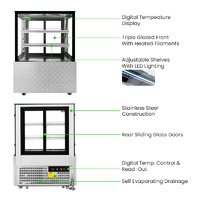 BELLEVIEW COLD FOOD DISPLAY, 900mm