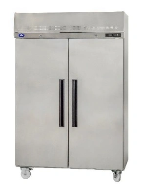 SANDEN 2 DOOR S/ST UPRIGHT FREEZER 1310 LITRE