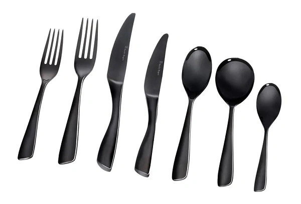 STANLEY ROGERS SOHO ONYX 56 PCE CUTLERY SET