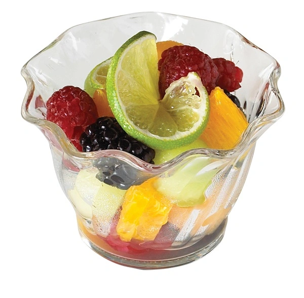 CAMBRO CAMWEAR SWIRL BOWL 148ml CLEAR 24/CTN