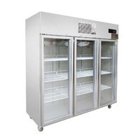 THERMASTER TRIPLE GLASS DOOR UPRIGHT FRIDGE 1500LTR