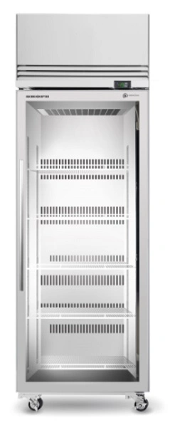 SKOPE 1 GLASS DOOR UPRIGHT DISPLAY FREEZER 610LTR