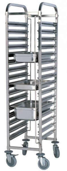 ANVIL S/ST 15 TIER 1/1 GN TROLLEY