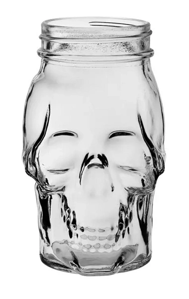 UTOPIA SKULL JAR 500ml 