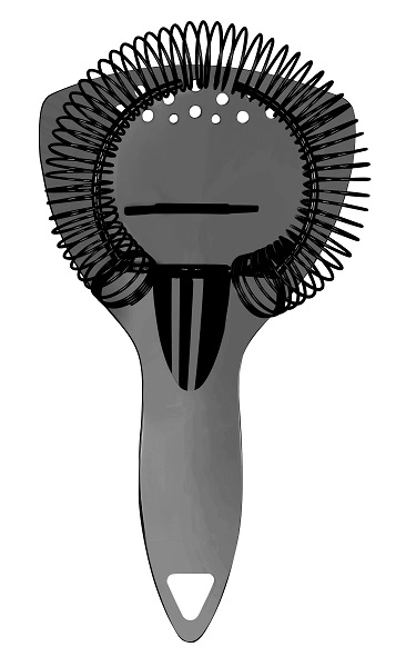 ZANZI LUXURY STRAIN COCKTAIL STRAINER W/ HANDLE