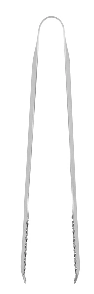 ZANZI ALLIGATOR TEETH ICE TONG S/ST 180mm x 18mm